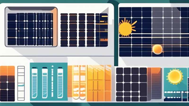 What kind of lights can solar panels make?