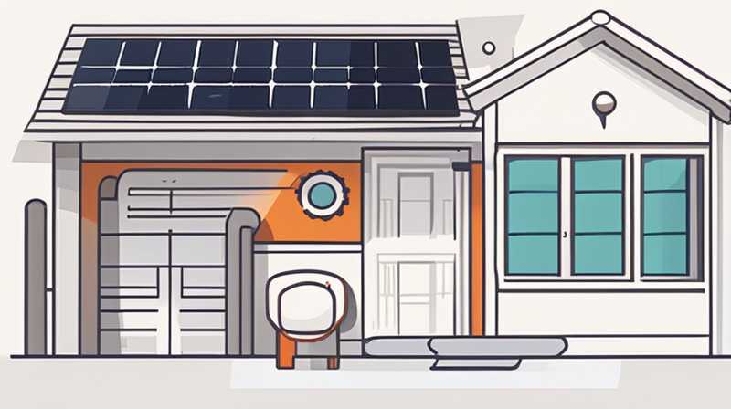 How to connect solar energy after buying a house