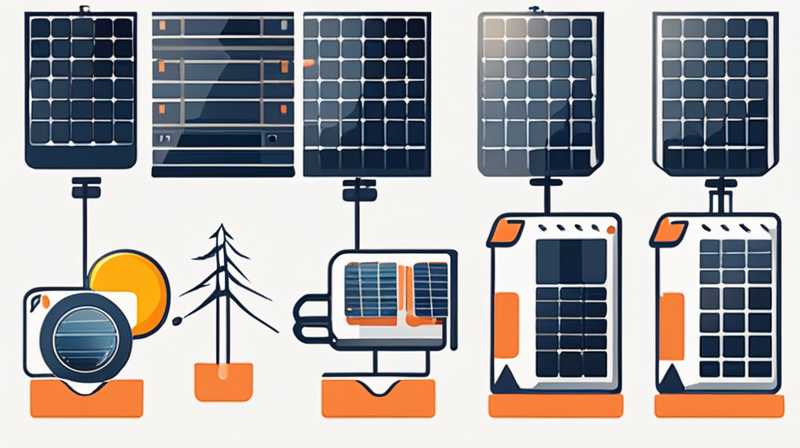 What equipment does a solar power plant have?