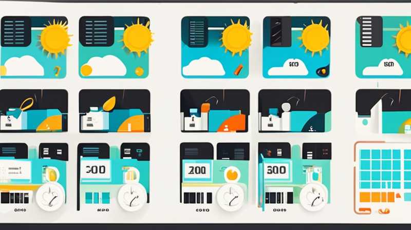 How many kilowatts of solar power are generated per day