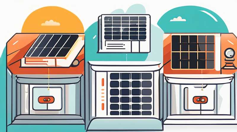 How to connect household electricity when solar power outage occurs