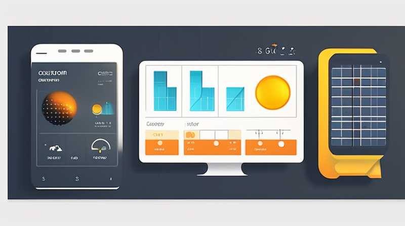 How to configure solar power generation monitoring