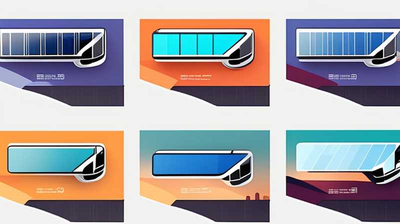 What panels are used for solar RVs?