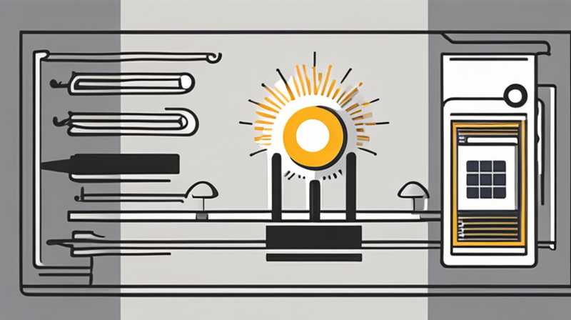 How to use solar lithium battery video