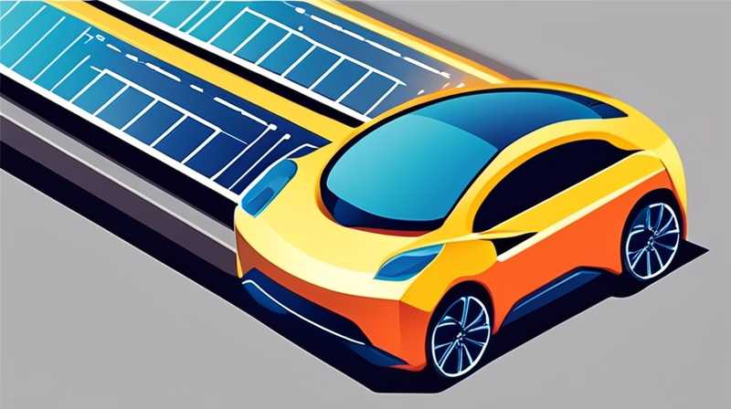 How about installing solar panels to deliver electric cars