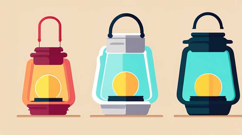 How to store solar lanterns