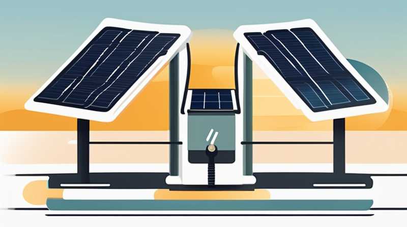 How much electricity can solar 12v100w charge