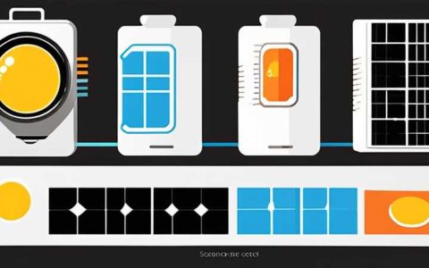 How to connect solar energy to secondary battery