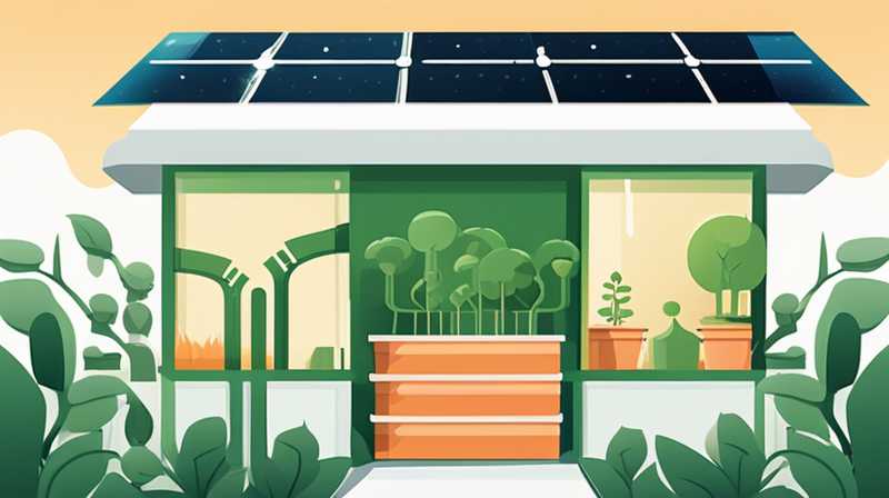 What is a solar grow house?