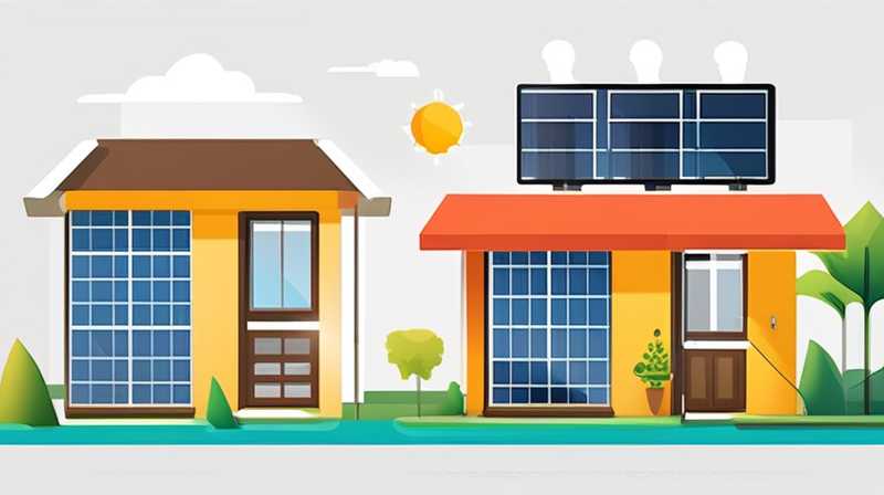 How many panels are needed for home solar power?