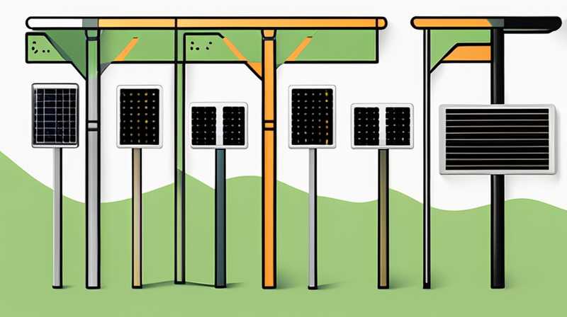 How to choose solar monitoring pole