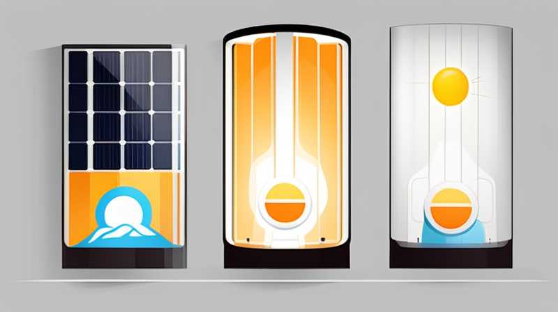 Why is the solar tube running upward?