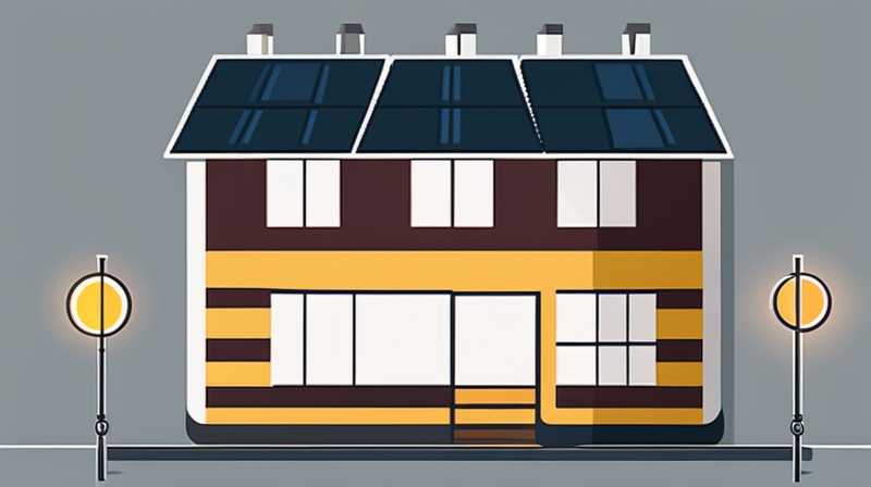 How to connect solar street lights to 220V lamps