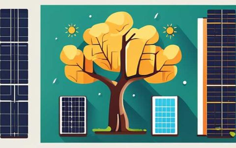 How to install solar energy on trees