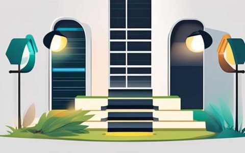 How to install solar lights on yard stairs