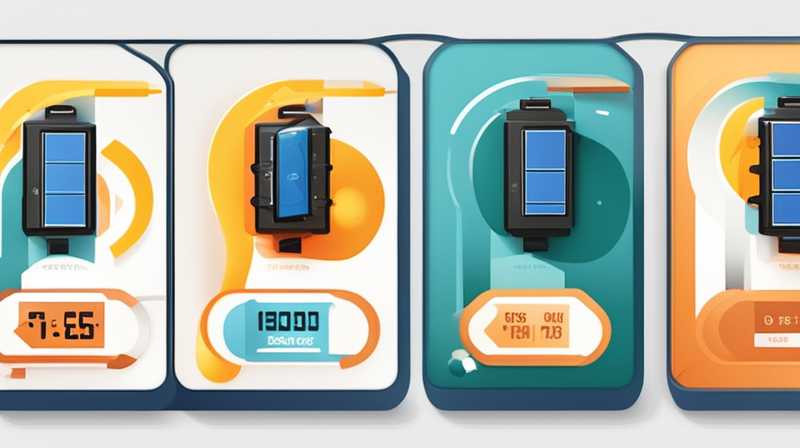 How many amperes does the solar power supply in the south provide?