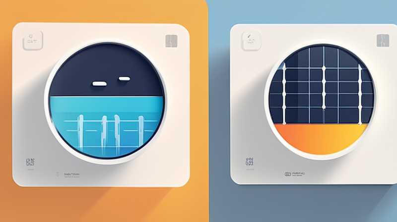 How to check if solar energy is filled with liquid