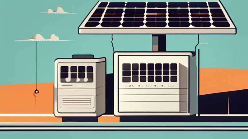 How much land does a solar power station occupy?