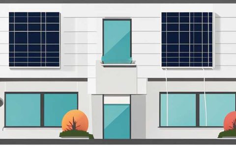How to install a wall mounted solar panel