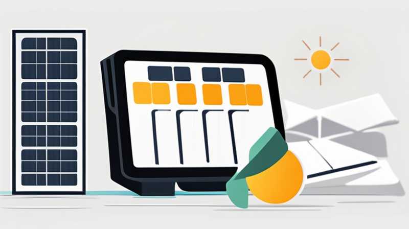 How to disassemble solar energy and windows