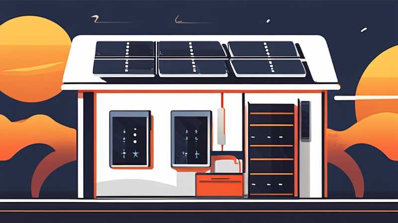 How long can solar charging store electricity?