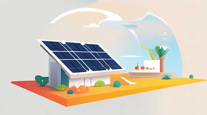 How to charge solar energy in summer