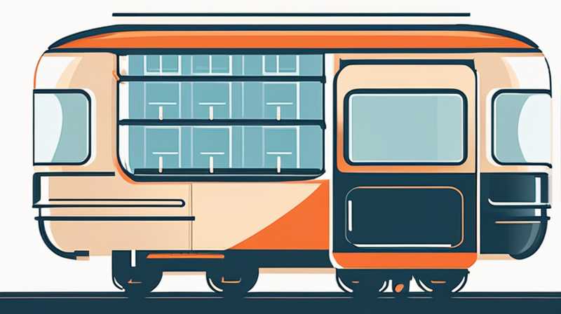 How to install solar energy on a dining car