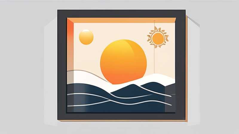 How to install solar wall light box