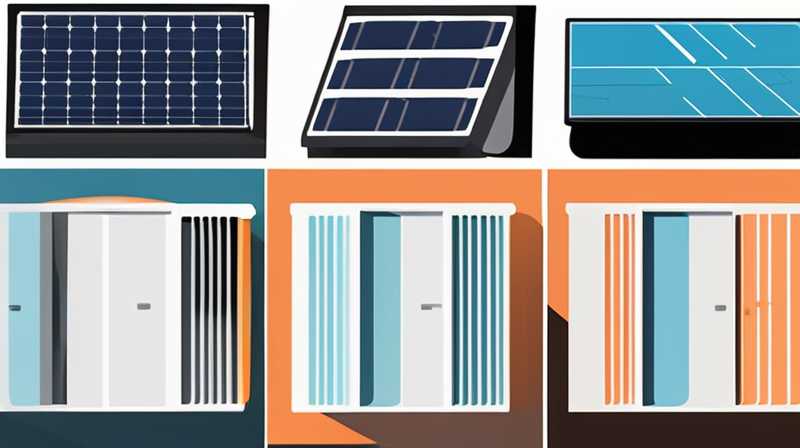 What material is the inner tank of the wall-mounted solar panel made of?