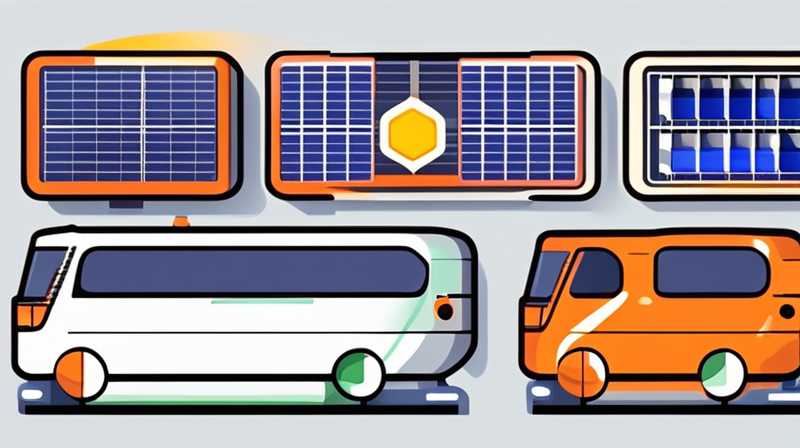 How to fix solar panels on electric vehicles