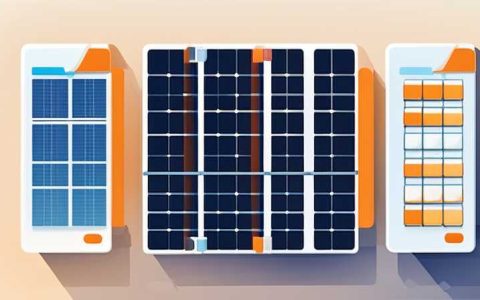 How to connect the four solar panels