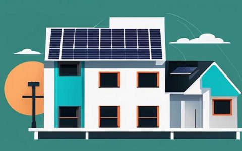 How to hang solar energy on the roof of the sixth floor