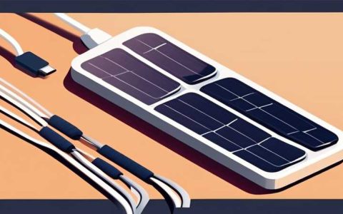 How to use solar panels as charging cables