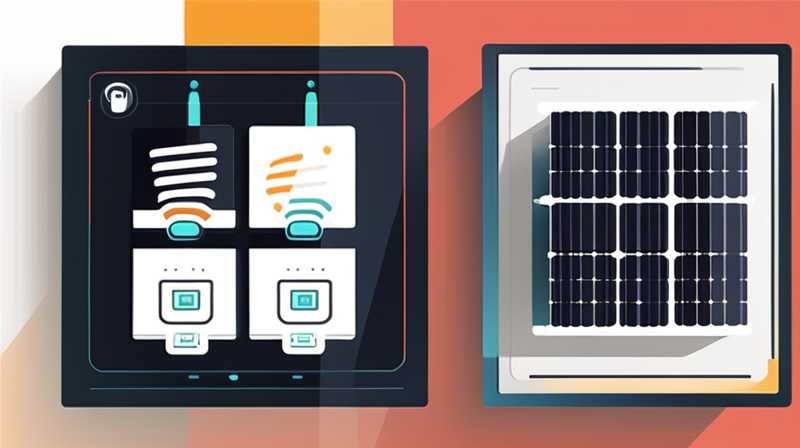 What sensors are used for solar panels?