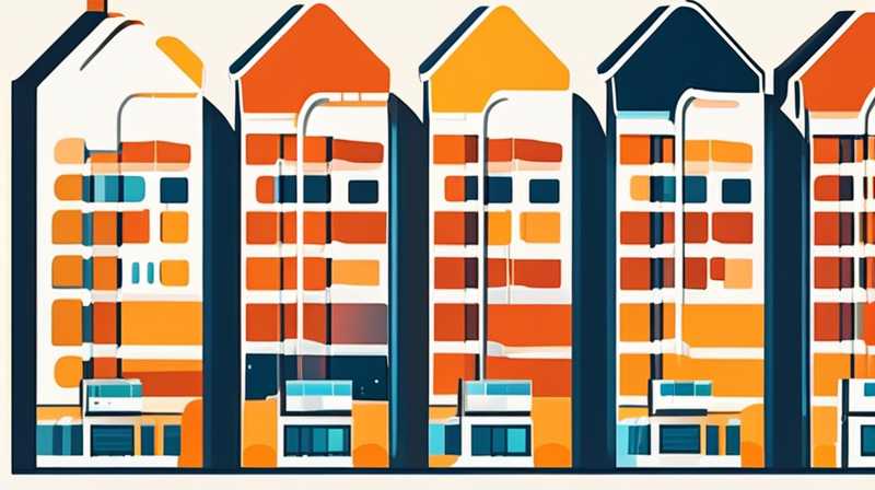 How much does solar energy cost for high-rise buildings