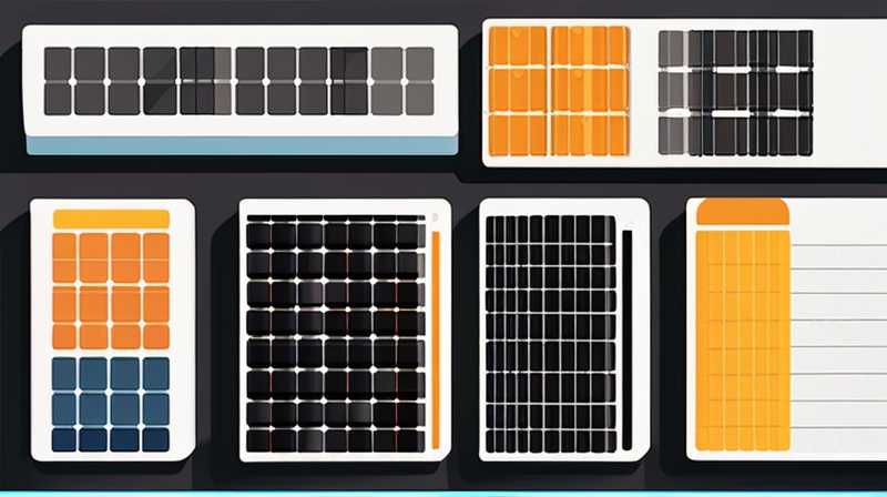 How to distinguish upper and lower solar photovoltaic panels