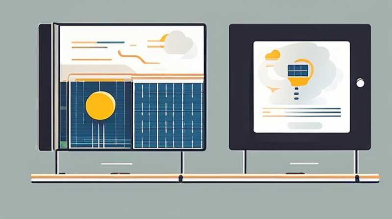 How to connect solar smart