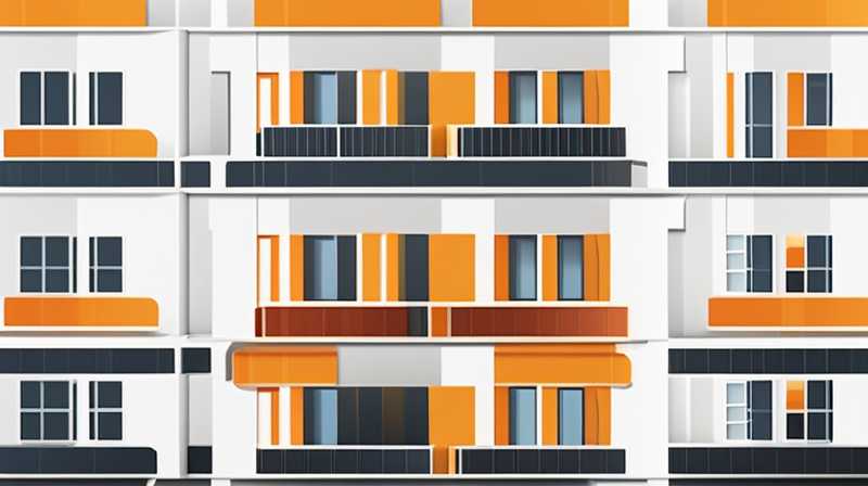 Which floors have solar panels?