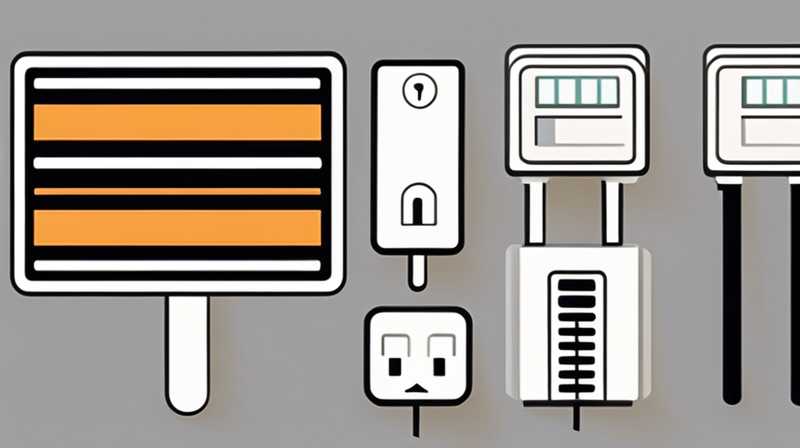 What to do if the plug gets into the solar panel