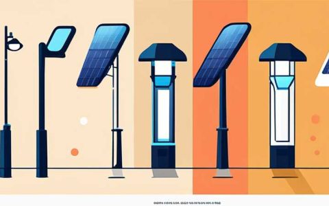 How much power do solar street lights usually have?