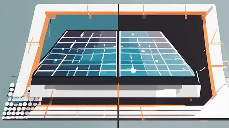 How to dismantle solar glass