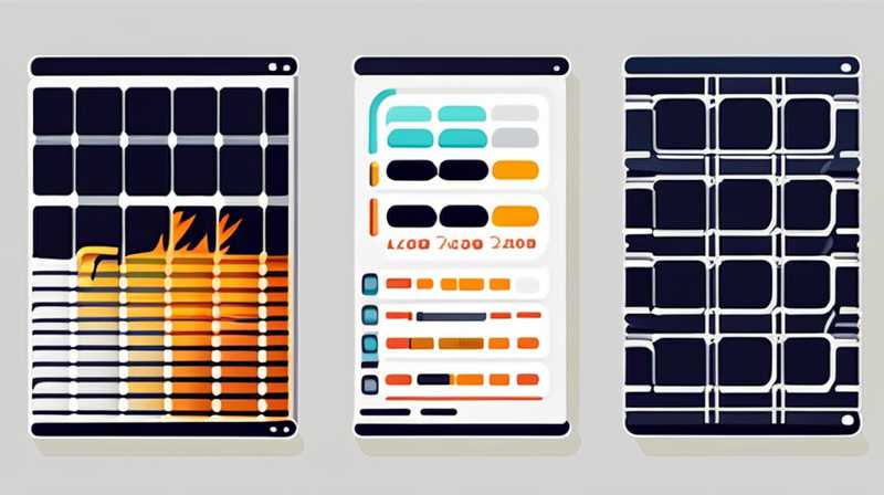 What is the capacity of a solar panel?