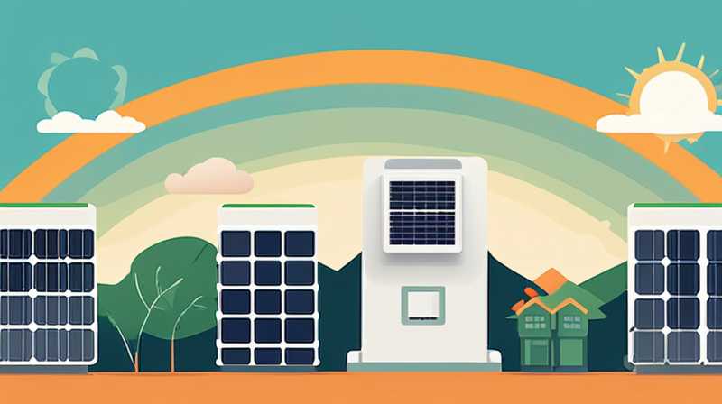 How to adjust solar energy to save electricity when there is sunlight