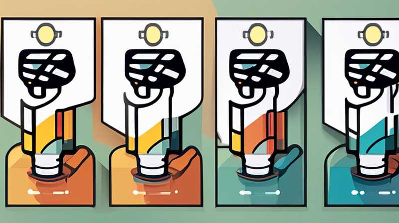 How to repair the rechargeable battery of a solar lamp