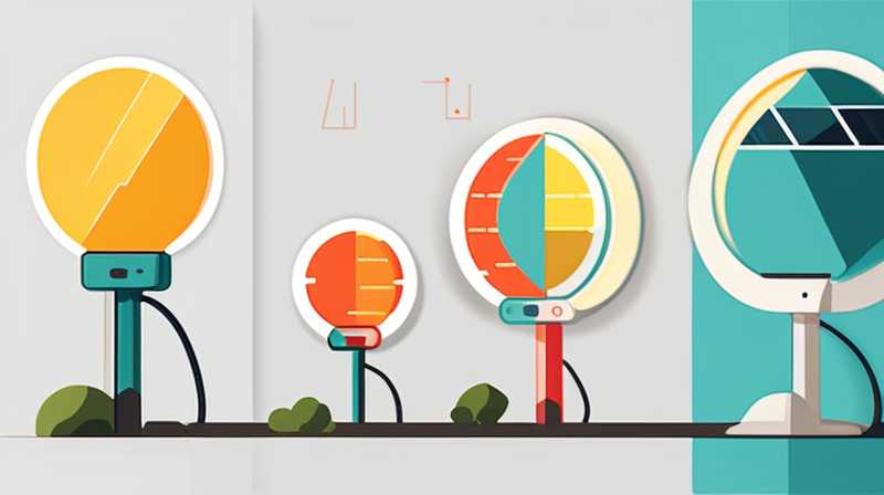 How much voltage does the solar color string light have