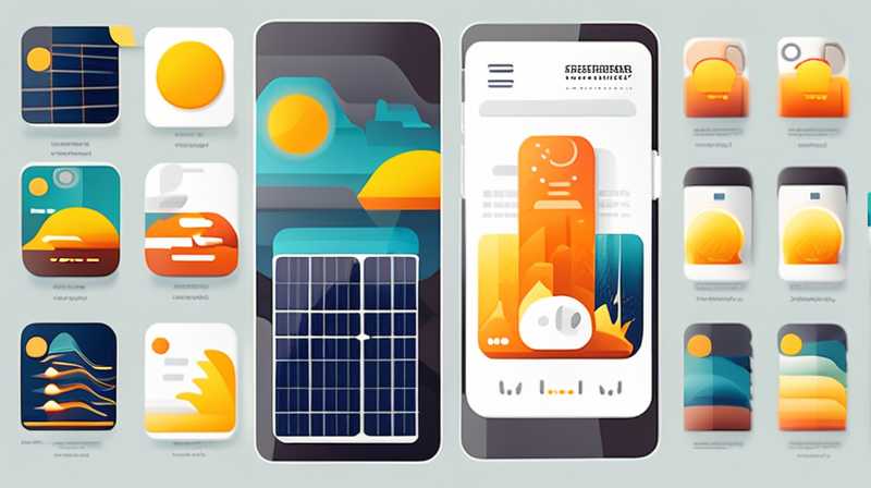 How to block solar energy with mobile phone