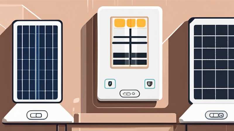 How to use wall-mounted solar energy at home