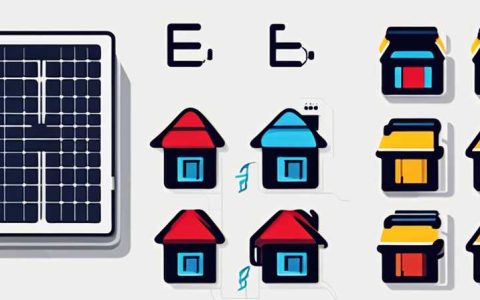 How many watts does a small household solar power usually have?