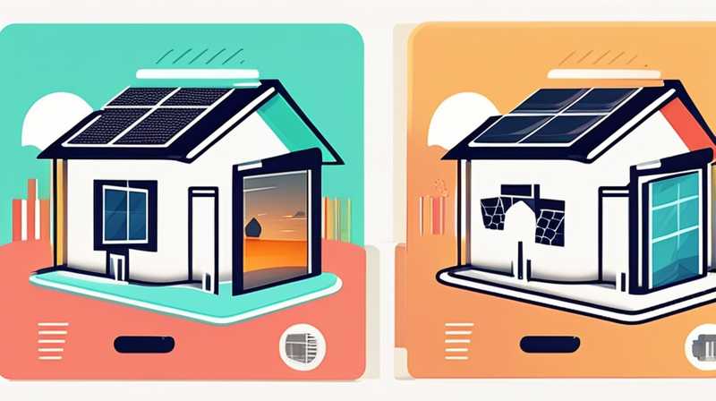 How to connect household electrical wires to solar energy