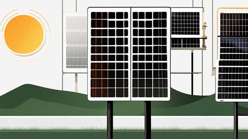 How to distinguish left and right solar panels